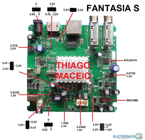 Esquema Cinebox Fantasia S Receptores De Tv Eletr Nicabr