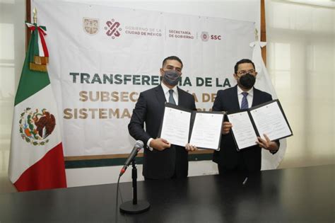 SSC y SEGOB firman acuerdo para la transferencia de la Subsecretaría