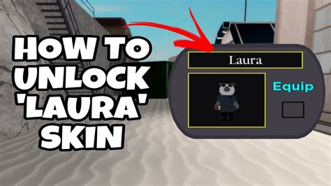 How To Unlock Secret Laura Skin Roblox T Rnado Youtube