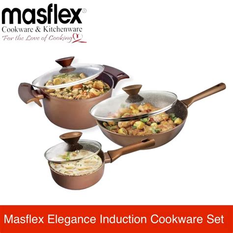 Masflex Piece Elegance High Quality Induction Ready Non Stick