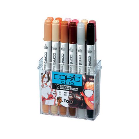 Copic Ciao Markers Skin Tones Set Of Art Marker Brand New Etsy