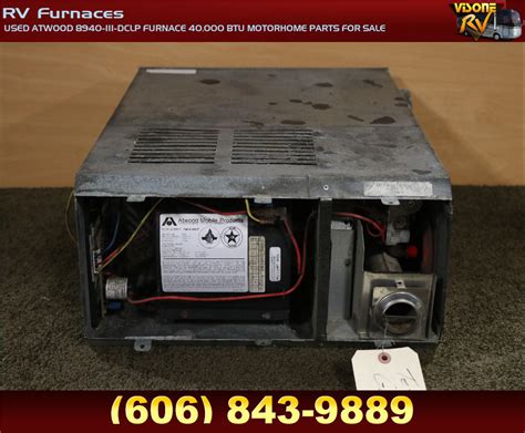 RV Appliances USED ATWOOD 8940 III DCLP FURNACE 40 000 BTU MOTORHOME