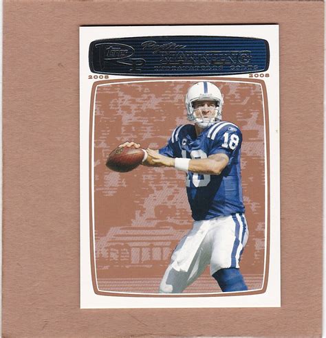 2008 Topps Rookie Progression Bronze 212 389 Peyton Manning 56 HOF