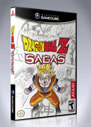 Gamecube Dragonball Z Sagas Game Case Retro Game Cases