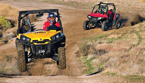 Sport UTV Shootout Can Am Commander 1000 Vs Polaris Ranger RZRS 800