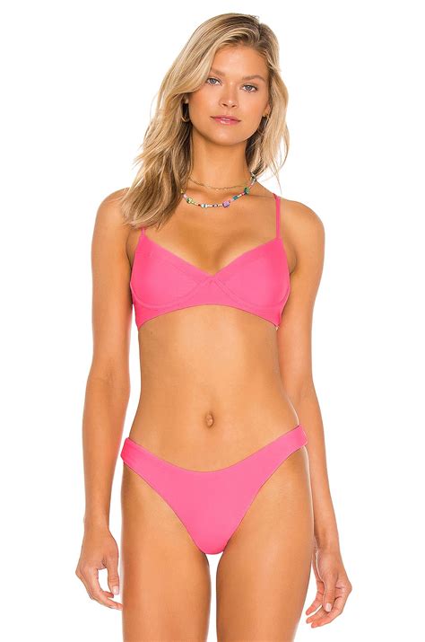 PQ X REVOLVE Evi Bikini Top In Pink Topaz REVOLVE