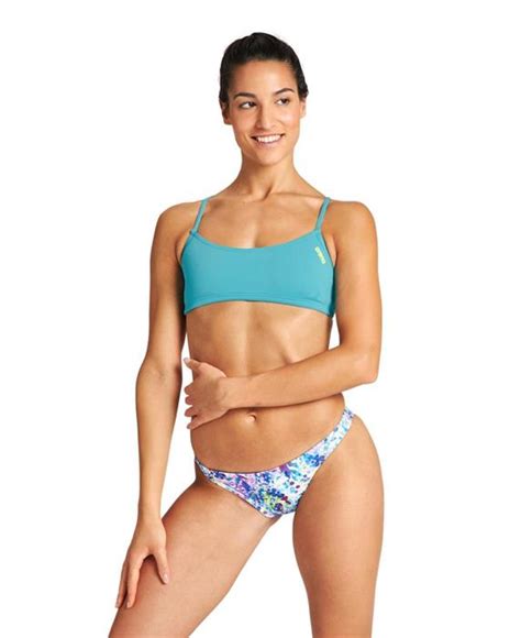 Arena Women S Rulebreaker Bandeau Play Bikini Top