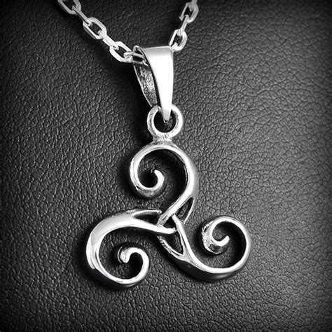 Pendentif Argent Triskel Kristen EXCALIBUR Bijoux