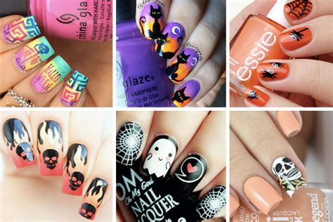 20 Terribly Beautiful Halloween Nail Art Designs