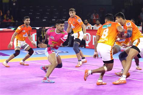 Pro Kabaddi League 2019 Match 107 Jaipur Pink Panthers Vs Puneri