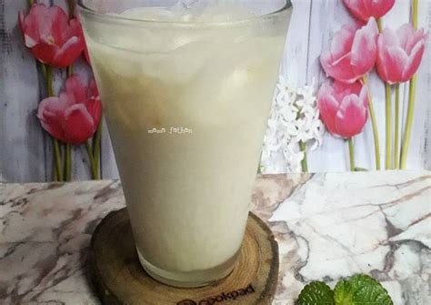 Resep Es Teh Tarik Ala Abang Abang Oleh Mama Fathan Cookpad