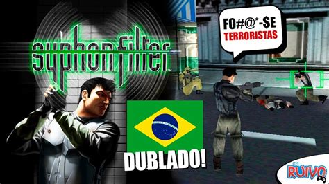 Syphon Filter DUBLADO No PlayStation 1 YouTube