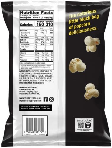 Smartfood® White Cheddar Popcorn, 2 oz - Fry’s Food Stores