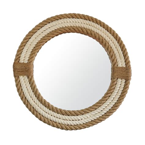 Vietrustic Jute Bed Room Mirror Handwoven Vietnam