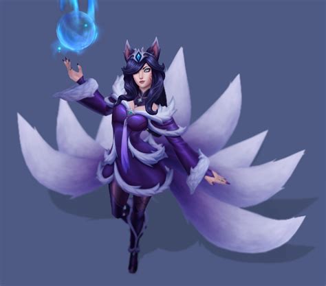 League Of Legends Midnight Ahri Wallpaper