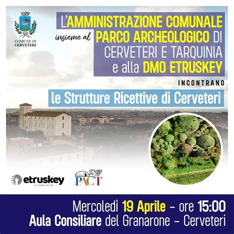 Cerveteri Incontro Al Granarone Con Il Parco Archeologico E EtrusKey