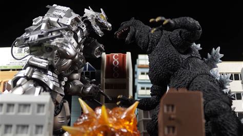 Godzilla (2004) Vs. Kiryu (2003) by EliSkarda01 on DeviantArt