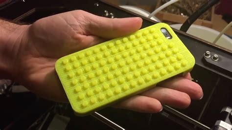 Lego Iphone Case Mit Dem 3d Drucker Youtube