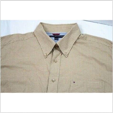 Tommy Hilfiger Men S Long Sleeve Button Down Shirt Size 2xl Ebay