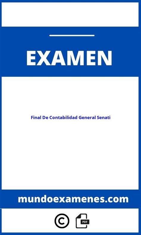 Senati Examenes Resueltos Mundo Examenes