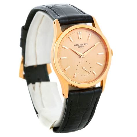 Patek Philippe Calatrava Rose Gold 3796 | Stock 5126P | SwissWatchExpo