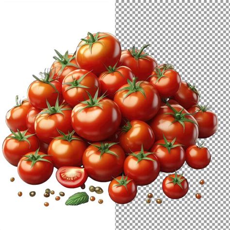 Premium PSD Savory Stack A Tempting Display Of Fresh Tomatoes In