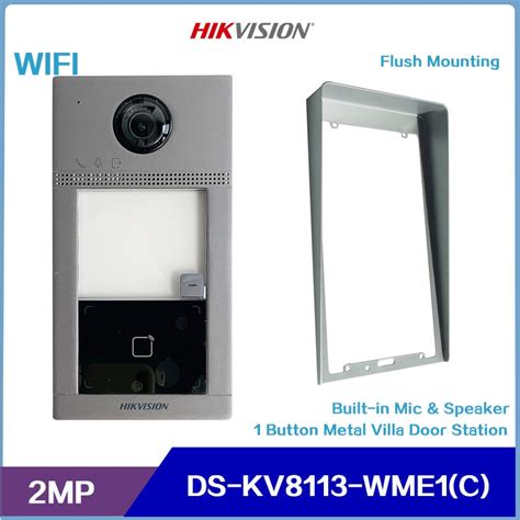 HIKVISION WIFI IP Video Intercom Outdoor Station DS KV8113 WME1 C