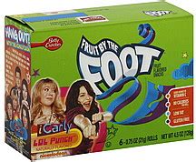 ICarly Fruit By The Foot - iCarly Wiki