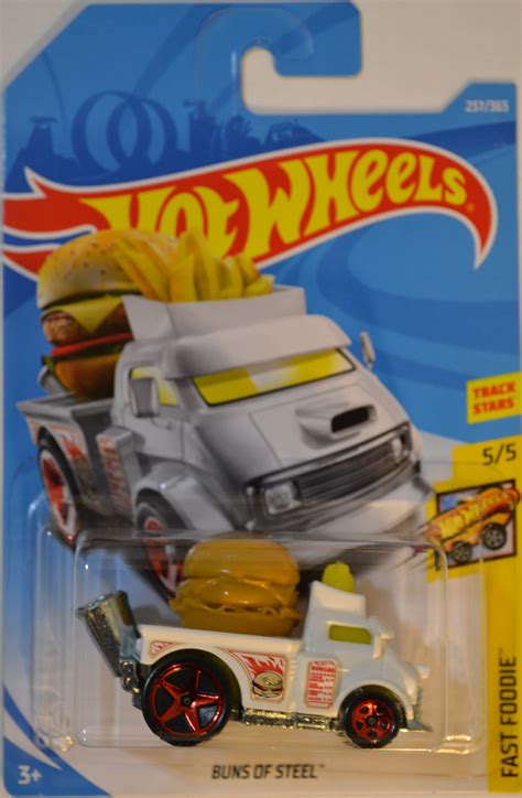 Hot Wheels 2018 50th Anniversary Fast Foodie Buns Of Steel