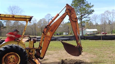 Ford 4500 Industrial Tractor Backhoe