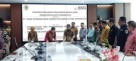 Bersama BSG Pemkot Gorontalo Jalin Kerjasama Soal Penerbitan Kartu