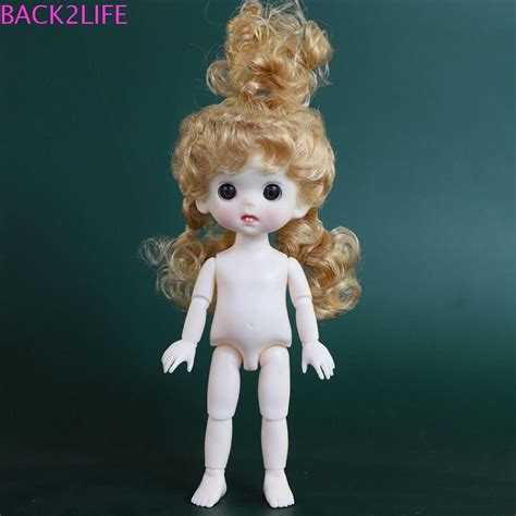 Back2life 1 8 BJD Movable Joint ตกตา ผมหยกสวย Nude 13 ขอตอตกตา เดกแตงตวของเลน 3D