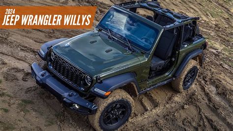 2024 Jeep Wrangler Willys First Look Images Autobics Youtube