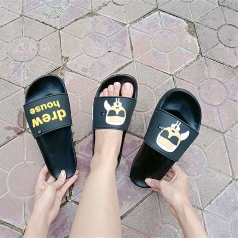 Mua Dép quai ngang nam nữ hình KARL cool ngầu hot giá rẻ nhất TecKi Vn