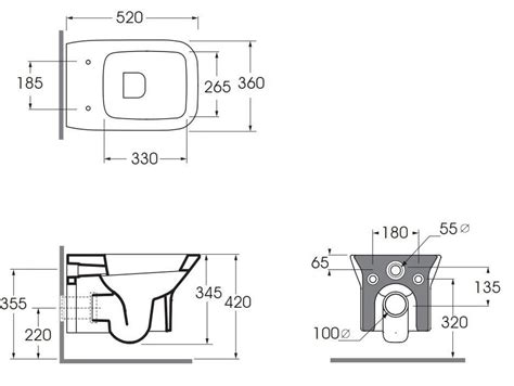 Prua Wall Hung Toilet Prua Collection By Azzurra Ceramica Design