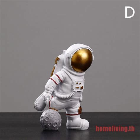 Home Nordic Astronaut Figurines Resin Sculpture Modern Home Decor Table