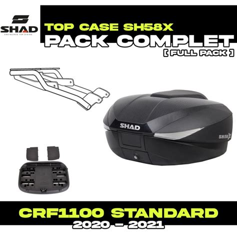 Shad SH58X Top Box Kit