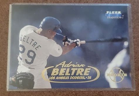 Fleer Tradition Update U Adrian Beltre Hof Rookie Ebay