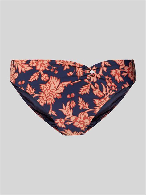 Barts Bikini Hose Mit Allover Print Modell Lasa Dunkelblau Online