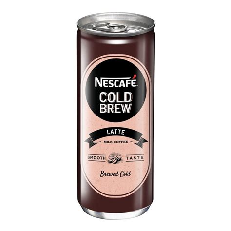 Nescafe Cold Brew Latte Can Euro Arcade