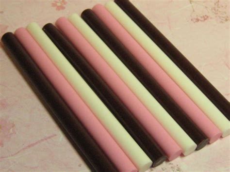 Hot Glue Stick Pc Kawaii Deco Sticks White Brown Pink Opaque Etsy