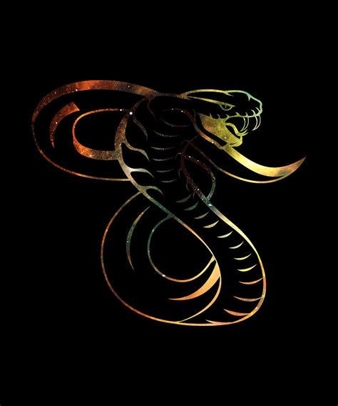 Awesome King Cobra Snake Digital Art By Calnyto Pixels