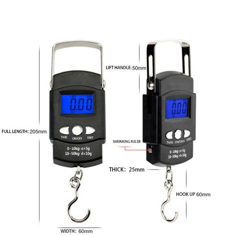 Portable Backlit Lcd Display Lb Kg Electronic Balance Digital