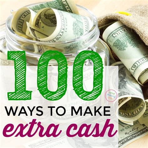 List Of 100 Ways To Make Money How To Make Extra Cash What Mommy Does