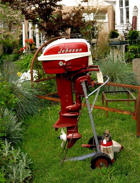 1957 10hp Johnson Outboard Motor Outboard Motors, Vintage, 48% OFF