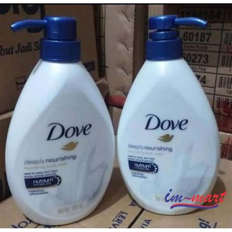 Jual Dove Deeply Nourishing Body Wash Ml Pump Shopee Indonesia