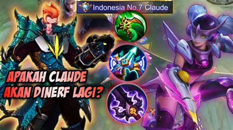 EMANG SEKUAT INI CLAUDE SEKARANG PLEASE MOONTON JANGAN NERF CLAUDE