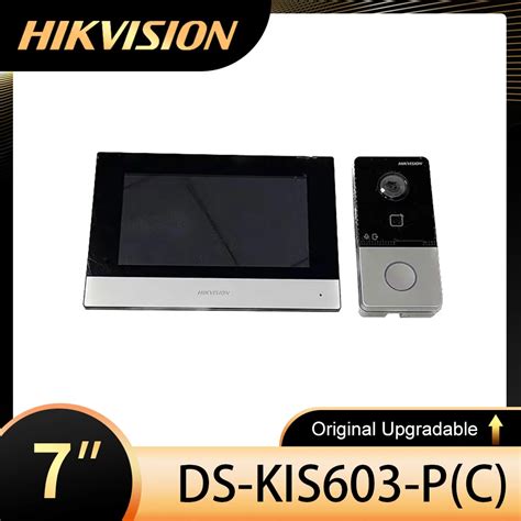 Hikvision Ds Kis P C Video Intercom Kit Ds Kv Wpe C And Ds