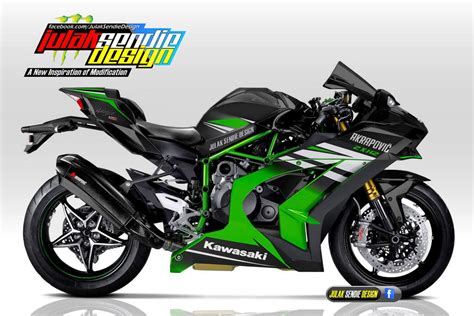 Kawasaki Ninja H2 Custom Design by JulakSendieDesign on DeviantArt