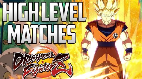 Dbfz High Level Matches 1 【dragon Ball Fighterz Open Beta 】 Youtube